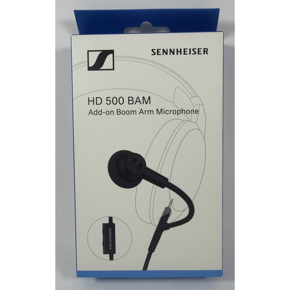 Sennheiser HD 500 BAM Boom Microphone 3.5mm Mute Volume Gaming